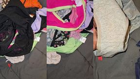 found a bag of dirty panties in our neighbor garbage can