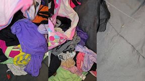 found a bag of dirty panties in our neighbor garbage can