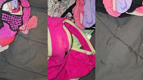 found a bag of dirty panties in our neighbor garbage can