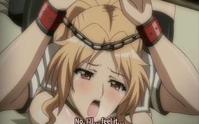 Hentai slut with big juicy tits gets fucked doggy style