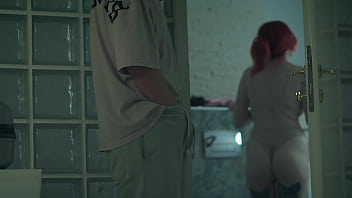 Step Mom Shares Bed with Step Son in Hotel &ndash_ Creampie Shock!