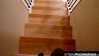 AlphaStepMom XXX Busty Blonde Jez fiancé fucks husband POV cowgirl creampie
