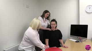 LACEY STARR - Office Lesbain Threesome