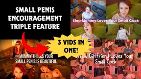 Small Penis Encouragement TRIPLE FEATURE