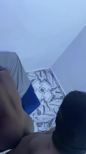 Black Bubble Ass Guy Likes My Dick