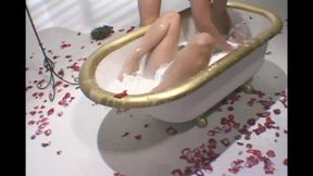 A Horny MILF Get Fucked Hard in the Bath Tub