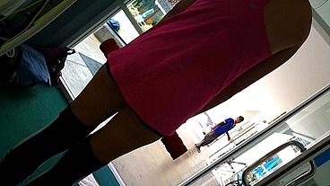 Special Sport Pants for Public Area FLASHING