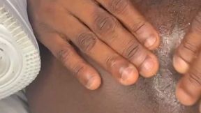an hotel staff enjoy the long dick