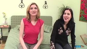 Lucy and Arwen get their cunts pumped in a hardcore threesome