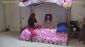 Stephanie, Bunny & Picky: Caught in Diaper Punishment