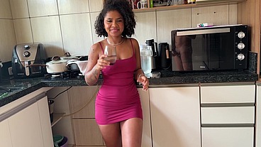 He arrived unexpectedly, naked with a hard-on, and he fucked me good.