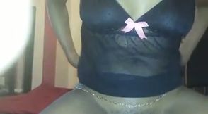 Lewd big racked black nympho wife of my buddy was riding his BBC