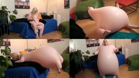 Boss Bitch Inflatable Suit Test