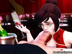 Mei Overwatch Sex Compilation 3