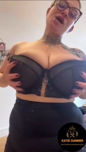 POV filthy secretary seduces boss