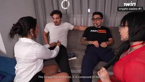 Venezuelan Beauties Get Excited by Their Spanish Friends in a Wild Foursome Adventure!