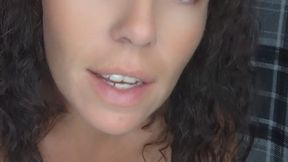 Cum for me while I smoke