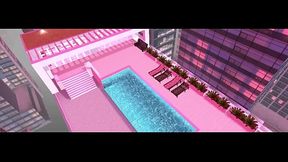 Spring Break on the roof top sex