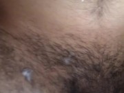 Hago que mi amigo se venga .
