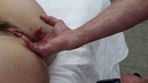 dsc13-5) paisley flowers amateur milf anal sex anal hook dp with dildo nipple clamps creampie age gap