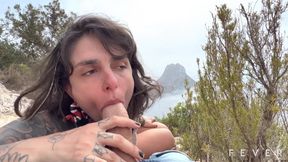 Squirt and Cumshot in Mouth in Ibiza