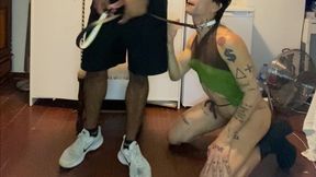 A Well Trained Submissive Enjoying My Feet