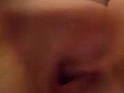 Nicole Shoves Ice Cube And Vibrator In Her Pussy
