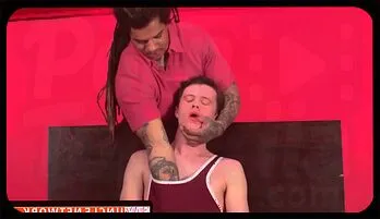 Raw Interracial Bareback: Big Black Stallion vs White Guy