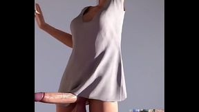 Cute Transgender Ginger Babe Wakes Up With Her Cock Hard Ass Fuck