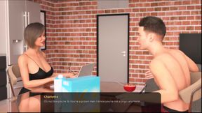 No more cash #1: Johannes fell on Tris and his dick slipped out