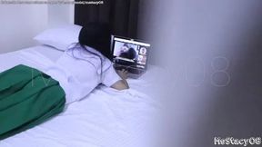 Pinay Teen Caught Watching Lesbian Porn by Stepbro