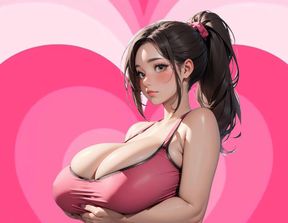 Back here, again? Even though I stick My big tits in your face and demand all your cash?