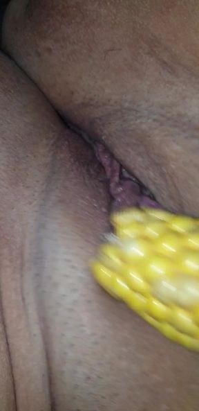 Unforgettable moment from "BBW Masturbating and Fucking my Pussy with Corn"