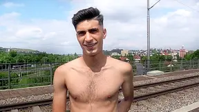 Hot Euro Guy Fucked on Train Tracks - XXX Gay