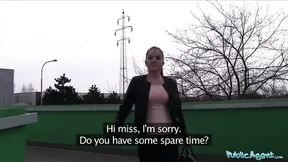 Public Porn Innocent looking ginger girl fucked over a car