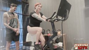 Penny Pax Worked Over at the Gym