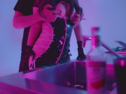 彼女のえちえちが止まらない。「超やば変態コンカフェ嬢がえちえちエナメルナース姿で客のミルクセーエキを逆注文からの口内ぶっかけ直飲みゴックンっ」
