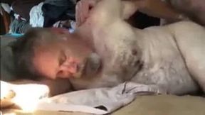Bareback Daddy Gets Fucked Hard