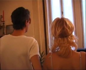 Amateur Foursome for Two Whores in Black Stockings Enjoying Big Cocks