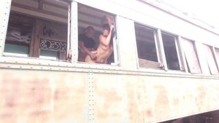 Fucking her in public and making her scream louder too