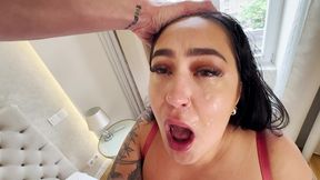 the chubby girl wants to fuck a porn star and ends up humiliated