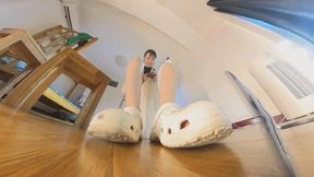 VR360 XINXIN White Crocs training failure
