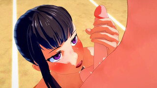 FireForce: HOT SEX WITH MAKI (3D Hentai)e