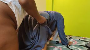 Malaysian Hijab Girl with Brother-in-law Fucked Very Hard in Doggystyle