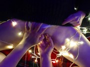 Cozy Christmas Eve fun for sweet Daisy | gentle lesbians