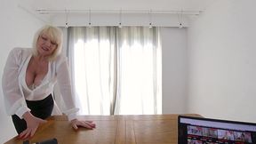 MILF Amy - Working from home