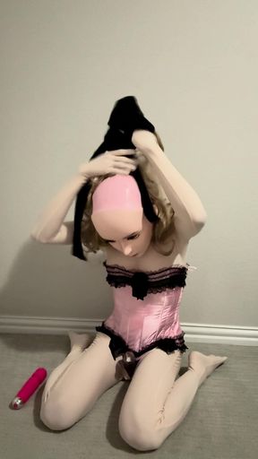 Double Femask Masturbation