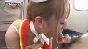 Nipple-hard Japs entertain crew at奈良 (Nara) Airport