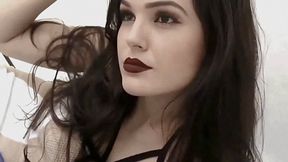 Smoking Close Lips 100's Model Paula Video 0065