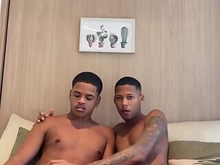 Brazilian Bttm get fucked by friend